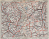 LORRAINE. St Mihiel Commercy Liverdun Pont-à-Mousson. Meuse Moselle 1930 map