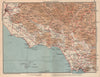 ROMA-NAPOLI. Naples Lazio Caserta. Italy 1956 old vintage map plan chart