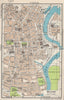 BELFAST. Vintage town city map plan. Ireland 1962 old vintage chart