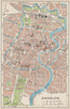 HAARLEM. Vintage town city map plan. Netherlands 1961 old vintage chart