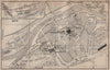 APT vintage town city plan de la ville. Vaucluse 1925 old vintage map chart