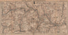 PETITE SUISSE LUXEMBOURGEOISE. Little Switzerland Luxembourg 1920 old map