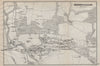 BRIDGE OF ALLAN antique town plan. Scotland 1886 old map chart