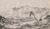 Lochnagar from the North Bank of the Dee, West of Crathie. Scotland 1886 print