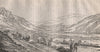Vale of Dee above Castleton. Scotland 1886 old antique vintage print picture