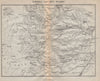 Dingwall & Skye Railway . Scotland 1886 old antique vintage map plan chart