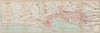 CANNES antique town city plan de la ville. Croisette. Alpes-Maritimes  1890 map