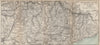 THE DURANCE, THE VAR, THE COL DI TENDA, SAN REMO. Provence 1890 old map