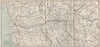 ARNO river valley & FLORENCE environs Pisa Livorno Arezzo Lucca Tuscany 1890 map