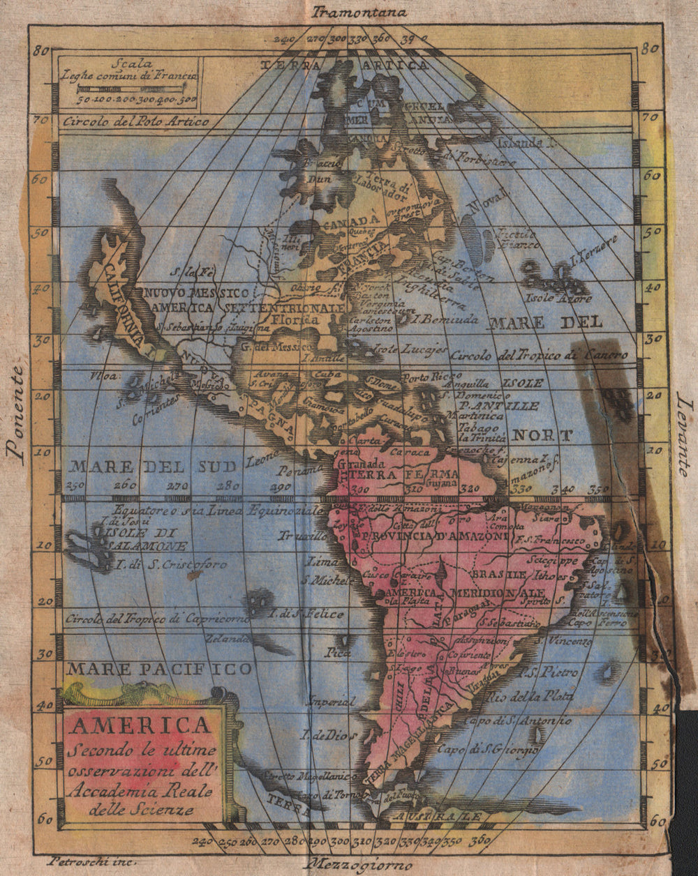Americas. Insular California. New Zealand/Solomon Is misplaced. BUFFIER 1775 map