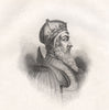 Sigismund Augustus, the last Jagiellonian. Poland 1835 old antique print