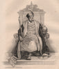 Stephen / Stefan Batory. Poland 1835 old antique vintage print picture