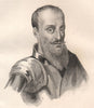 Jean-Charles Chodkiewicz. Poland 1835 old antique vintage print picture