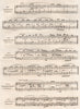 Lithuanian & Russian music & songs 1835 old antique vintage print picture