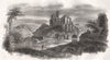 View of Oycow, near Krakow/Cracow. Poland 1836 old antique print picture