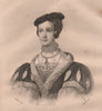 Barbara Radziwill, Queen of Poland and Grand Duchess of Lithuania. Poland 1836