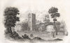 Arcadia. Poland 1836 old antique vintage print picture