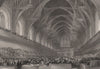 Westminster Hall. Trial of Warren Hastings. LONDON INTERIORS 1841 old print