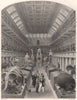Hunterian Museum. Royal College of Surgeons. LONDON INTERIORS 1841 old print