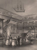 Royal Naval Museum, Somerset House. Exhibition of models. LONDON INTERIORS 1841