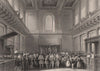 Banqueting House, Whitehall. Distribution of Her Majesty's maundy. LONDON 1841