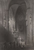 Chapel, St Stephen's cathedral, Vienna, Austria. Stephansdom Wien. BARTLETT 1840