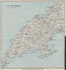 THE LLYN PENINSULA. Pwllheli. Barmouth. Wales. WARD LOCK 1923 old antique map