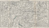 NORTH CENTRAL WALES. Ellesmere Bala Llangollen Wrexham Oswestry 1923 old map