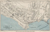 BARMOUTH vintage town/city plan. Wales. WARD LOCK 1935 old vintage map chart