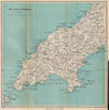 THE LLYN PENINSULA. Pwllheli. Barmouth. Wales. WARD LOCK 1948 old vintage map