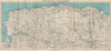 EXMOOR & NORTH/SOMERSET COAST. Bideford Barnstaple Ilfracombe Minehead 1946 map
