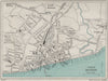 BOGNOR vintage town/city plan. Sussex. WARD LOCK 1928 old vintage map chart
