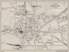 CHICHESTER vintage town/city plan. Sussex. WARD LOCK 1928 old vintage map