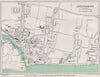 LITTLEHAMPTON vintage town/city plan. Sussex. WARD LOCK 1950 old vintage map
