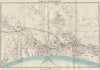 BOURNEMOUTH vintage town/city plan. Dorset. WARD LOCK 1898 old antique map