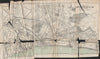 BOURNEMOUTH vintage town/city plan. Dorset. WARD LOCK 1917 old antique map