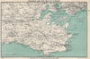 ISLE OF PURBECK. Swanage Wareham Bournemouth Poole. Dorset. WARD LOCK 1917 map