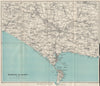 WEYMOUTH environs. Chesil Beach Portland Dorchester Bridport. Dorset 1952 map