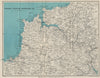 CAMEL ESTUARY & environs. Newquay Padstow Wadebridge Bodmin Cornwall 1934 map