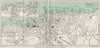 MARGATE vintage town/city plan. Westgate-on-Sea Birchington. WARD LOCK 1954 map