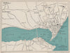 TEIGNMOUTH vintage town/city plan. Devon. WARD LOCK 1924 old antique map chart