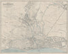 EASTBOURNE vintage town/city plan. Sussex. WARD LOCK 1929 old vintage map