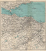 EDINBURGH environs. Portobello Leith Dunfermline Dalkeith. WARD LOCK 1947 map