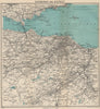 EDINBURGH environs. Portobello Leith Dunfermline Dalkeith. WARD LOCK 1947 map