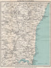 SUFFOLK COAST. Aldeburgh-Southwold-Covehithe. Halesworth. WARD LOCK 1901 map