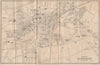 HARROGATE vintage town/city plan. Yorkshire. WARD LOCK 1900 old antique map