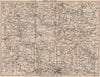 HARROGATE environs. Nidderdale Leeds Ripon Bradford Yorkshire WARD LOCK 1900 map