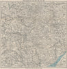 WYE & USK VALLEYS. Newport Monmouth Merthyr Tydfil Hereford Pontypridd 1922 map