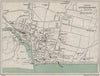 LITTLEHAMPTON vintage town/city plan. Sussex. WARD LOCK 1933 old vintage map