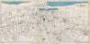 SOUTHPORT vintage town/city plan. Lancashire. WARD LOCK 1949 old vintage map